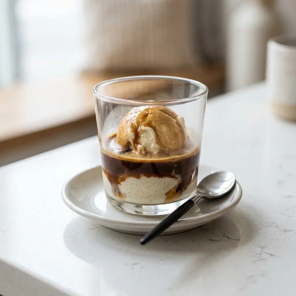 Zdjęcie gotowego deseru: Affogato