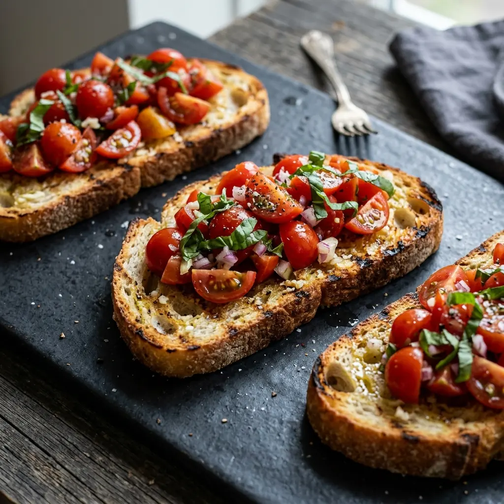 Zdjęcie gotowego dania: Bruschetta z czosnkiem
