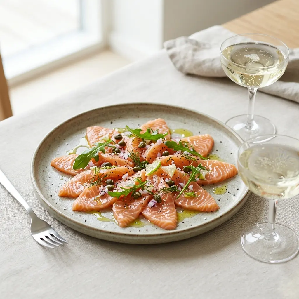 Carpaccio z łososia