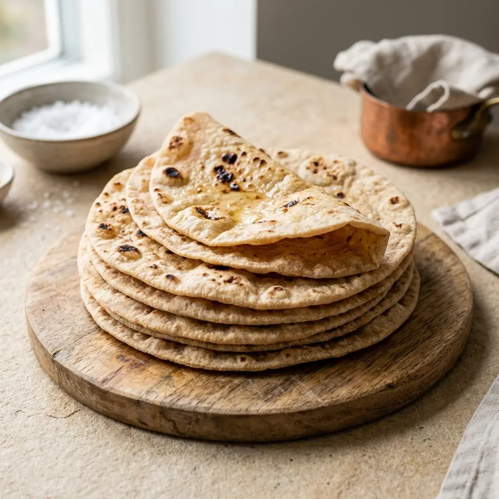 Zdjęcie gotowego dania: Chapati