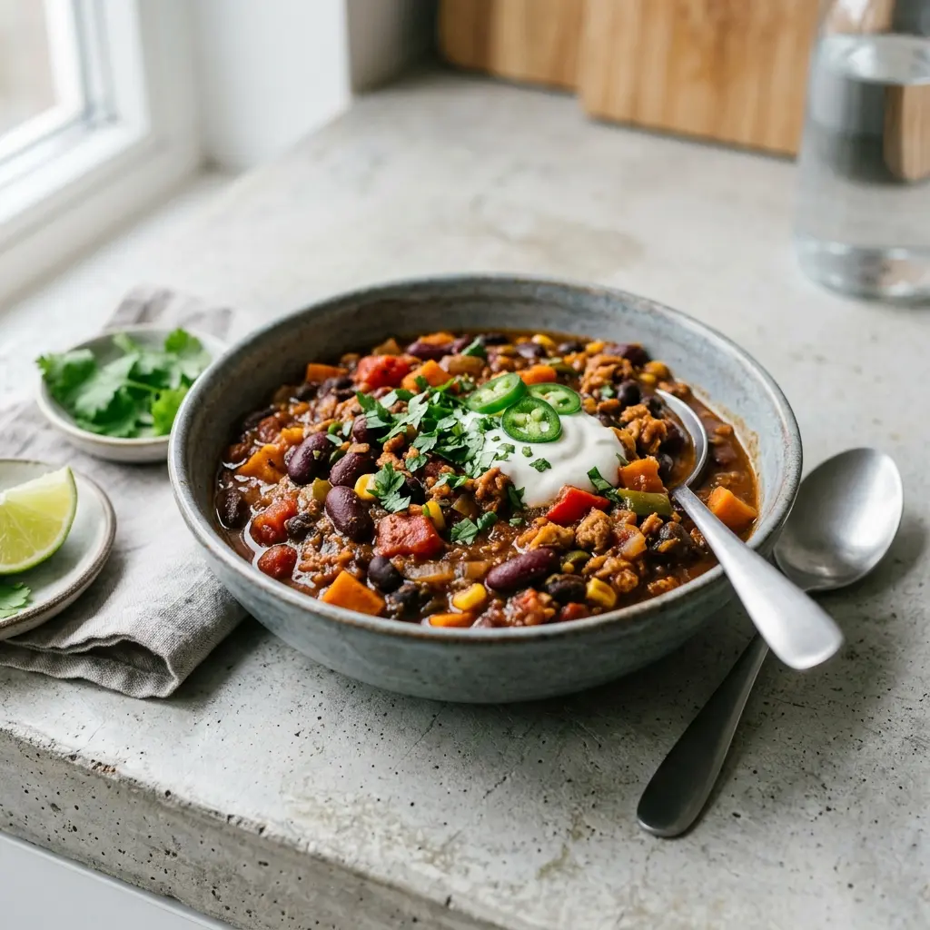 Zdjęcie gotowego dania: Chili sin carne