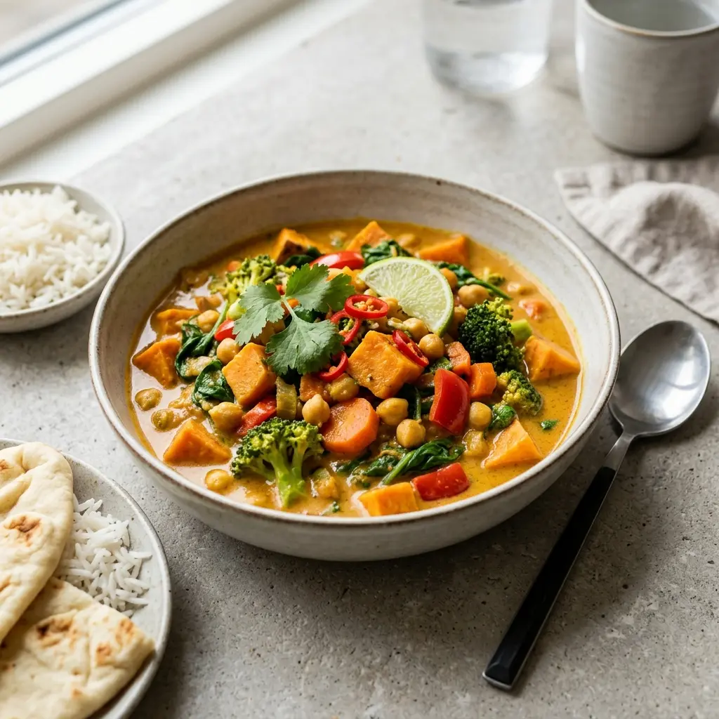 Zdjęcie gotowego dania: Curry warzywne