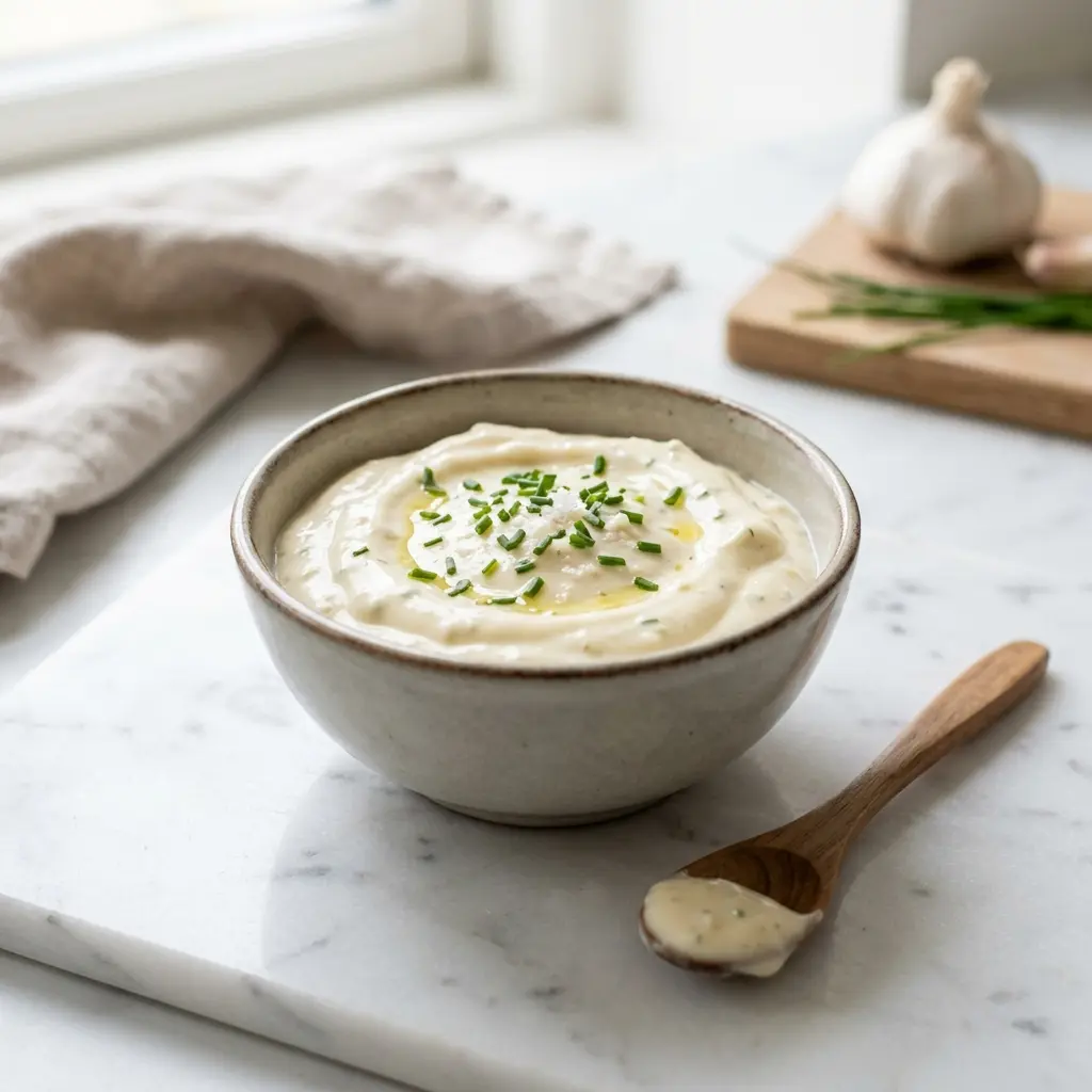 Zdjęcie sosu, dressingu lub dodatku: Domowe aioli