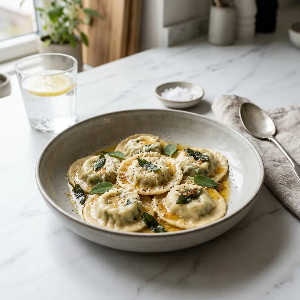 Zdjęcie gotowego dania: Domowe ravioli