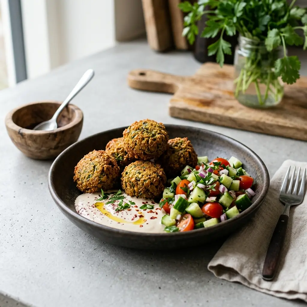 Zdjęcie gotowego dania: Domowy falafel