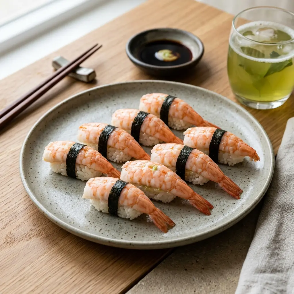 Zdjęcie gotowego dania: Ebi sushi