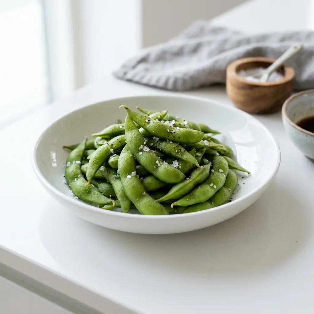 Zdjęcie gotowego dania: Fasolka edamame