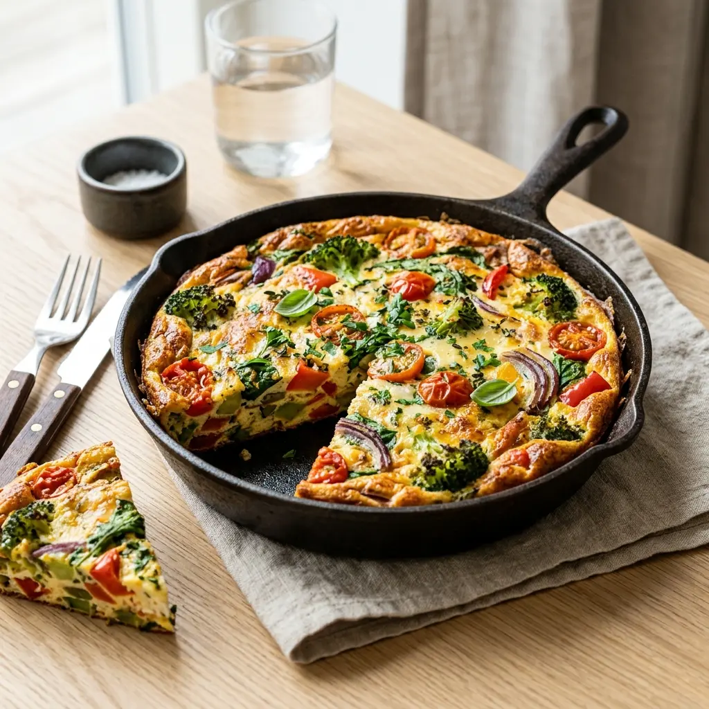 Zdjęcie gotowego dania: Frittata z warzywami