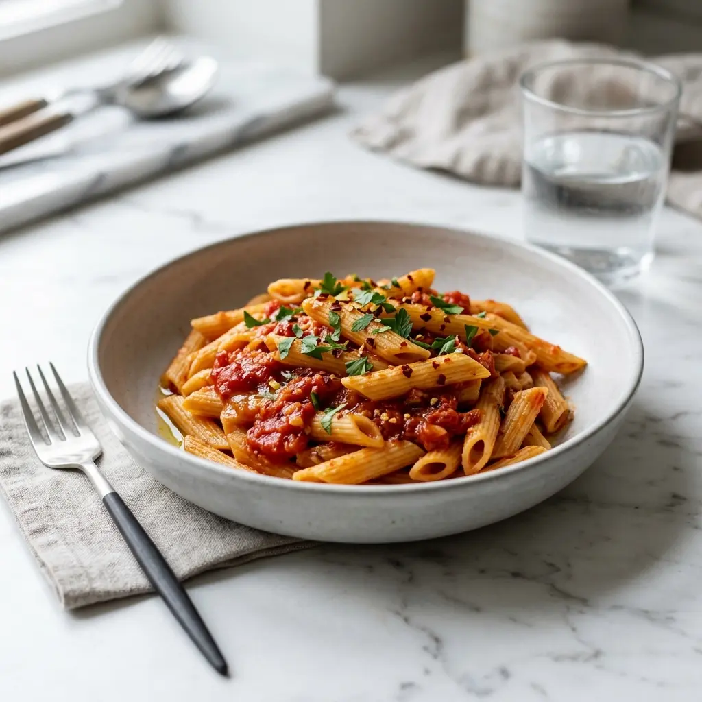 Zdjęcie gotowego dania: Pasta arrabbiata