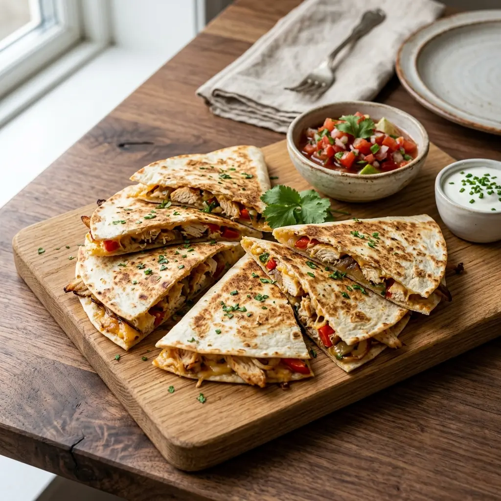 Zdjęcie gotowego dania: Quesadilla z kurczakiem