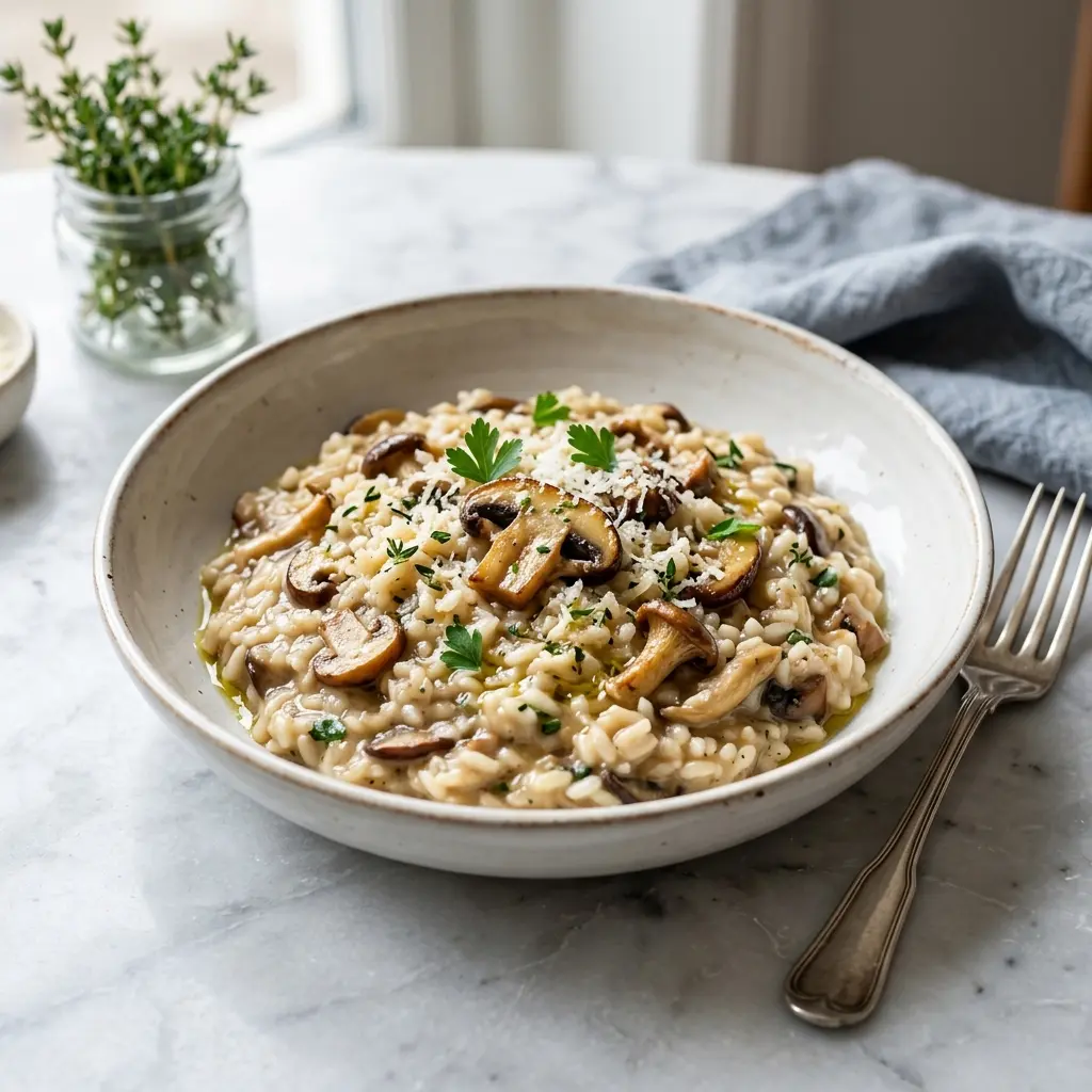 Zdjęcie gotowego dania: Risotto z grzybami