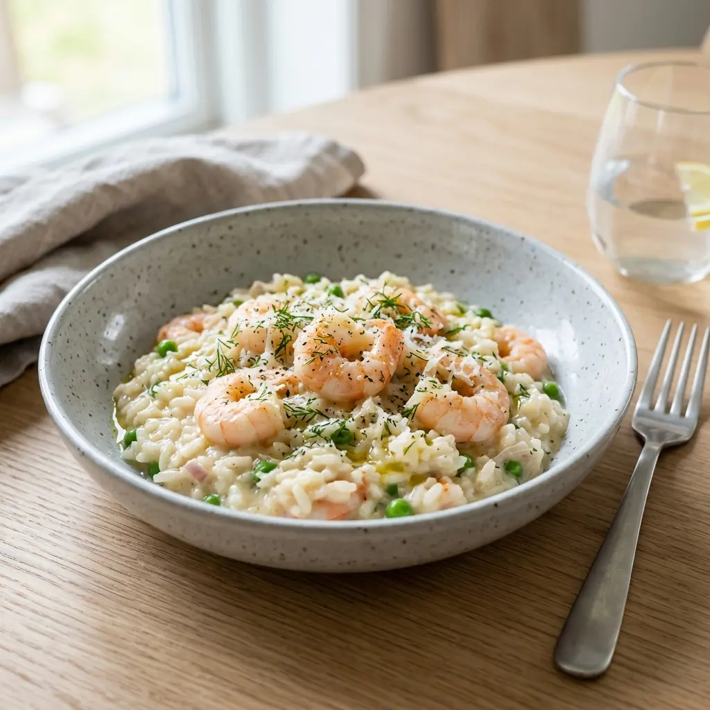 Zdjęcie gotowego dania: Risotto z krewetkami