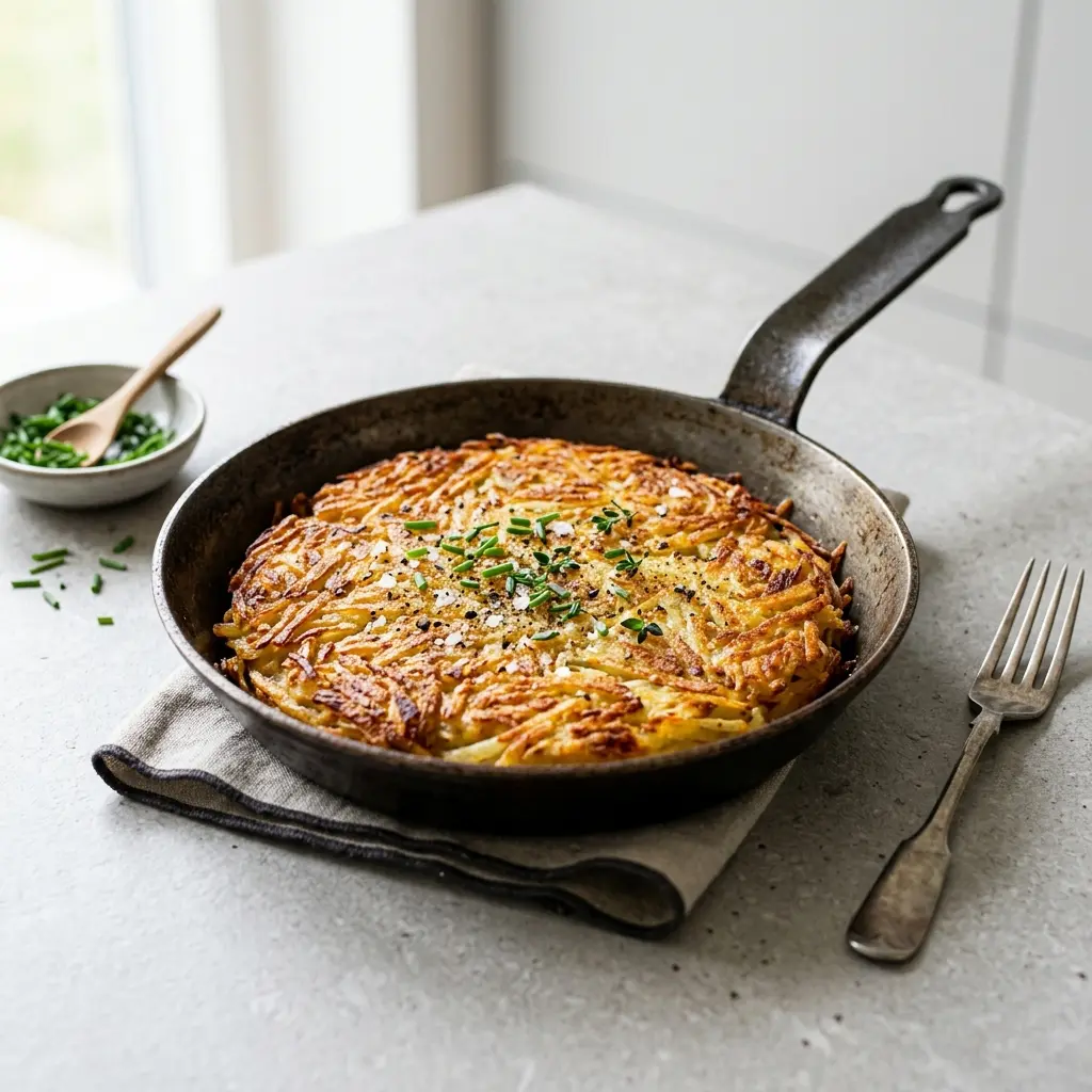 Zdjęcie gotowego dania: Rosti z patelni