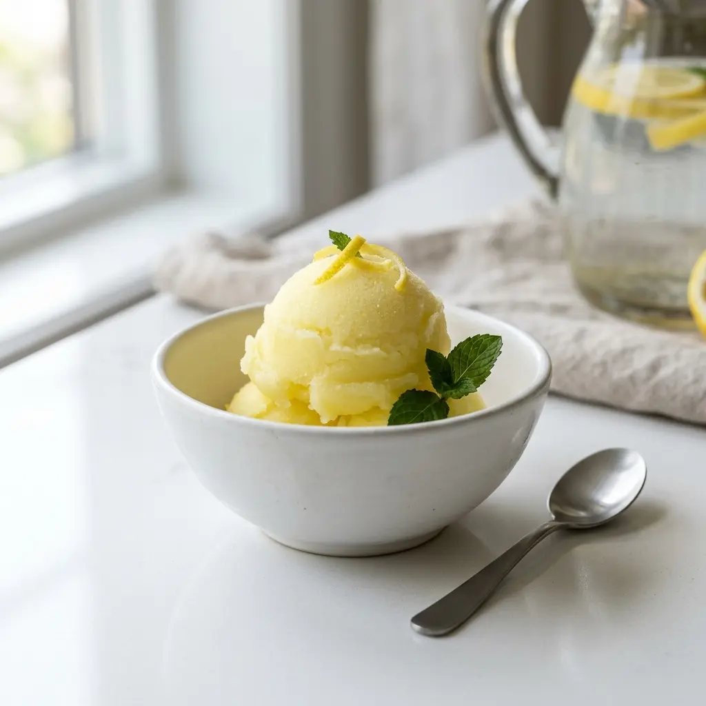 Sorbet cytrynowy