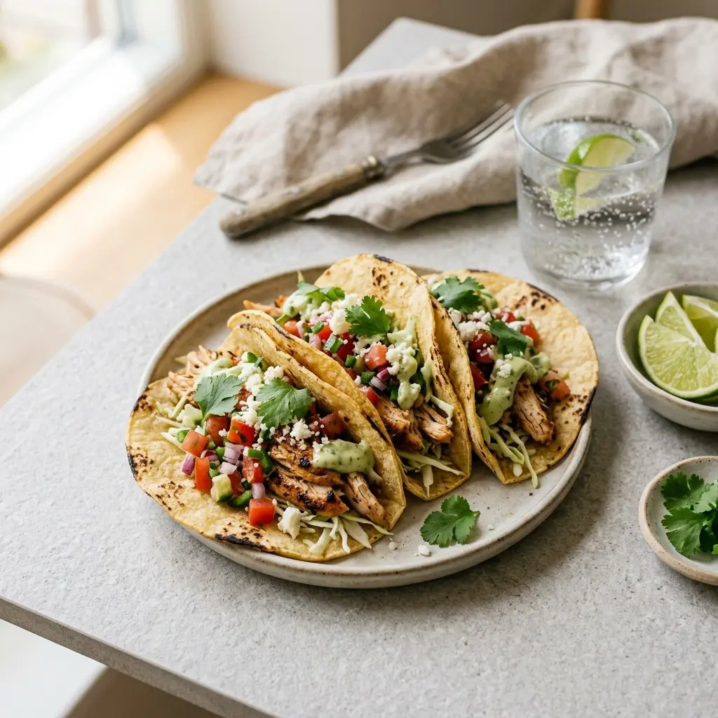Zdjęcie gotowego dania: Tacos z kurczakiem