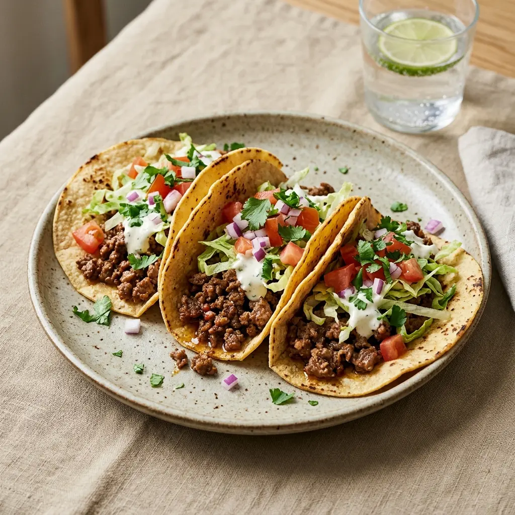 Zdjęcie gotowej potrawy: Tacos z wołowiną