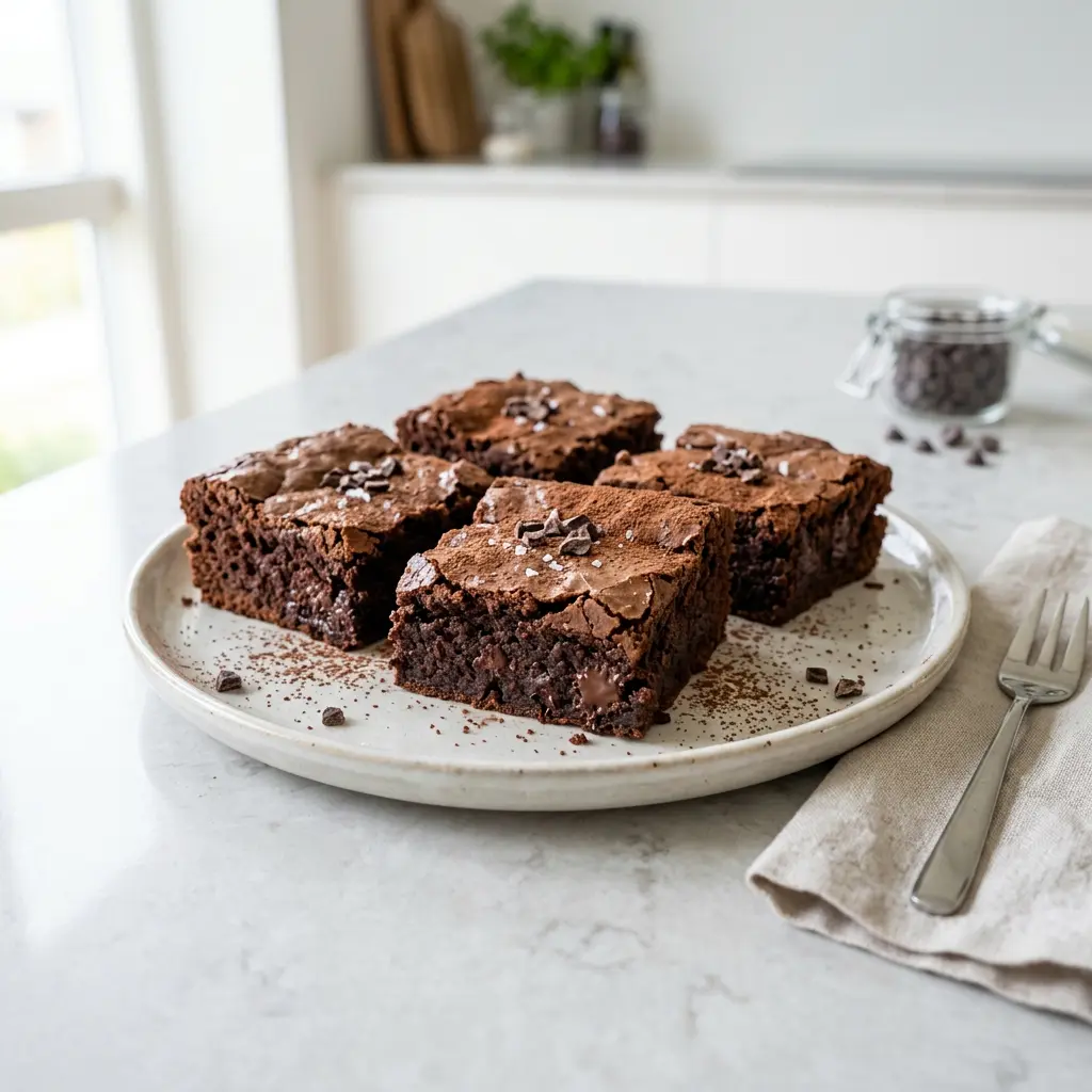Zdjęcie gotowego dania Brownie z frytkownicy beztłuszczowej z airfryera