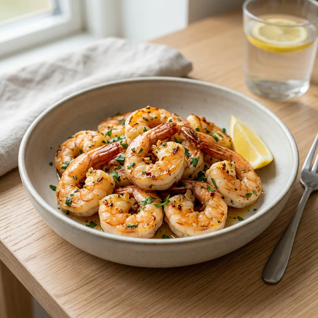 Scampi z frytkownicy beztłuszczowej