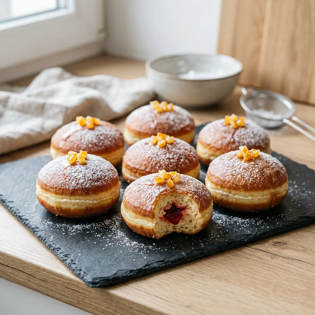 Zdjęcie gotowego dania Pączki